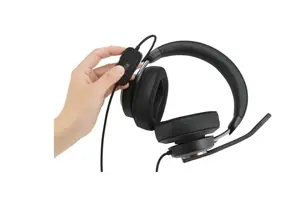 Kensington H2000 USB-C Over-Ear Headset, Wired, Office/Call center, 20 - 20000 Hz, 190 g, Headset, Black