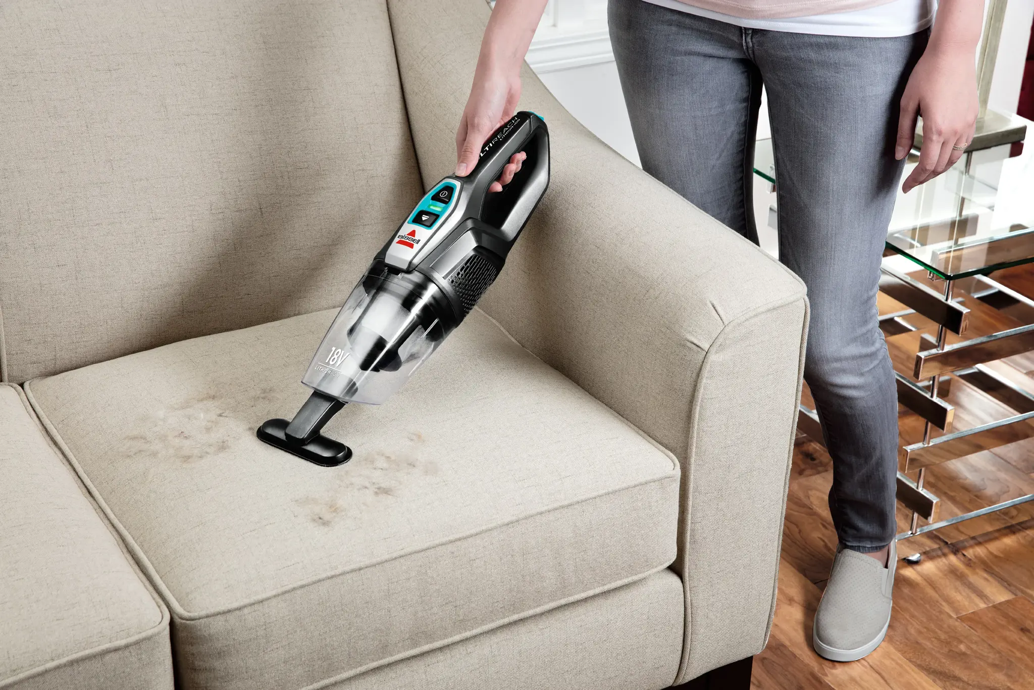 "Bissell" dulkių siurblys "MultiReach Essential Cordless", rankinis ir rankinis, 18 V, veikimo laikas (maks.) 30 min, juodas/mėlynas, garantija 24 mėn., akumuliatoriaus garantija 24 mėn.