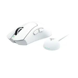 Razer DeathAdder V4 Pro Gaming mouse, White | Razer