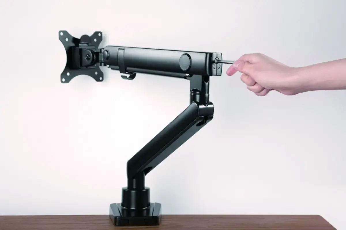 ICYBOX IB-MS313-T Monitoriaus stovas su stalo atrama vienam iki 32 colių monitoriui