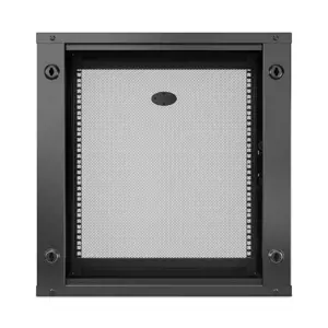APC NetShelter WX 12U viengubas pakabinamas sieninis korpusas 400 mm gylio, sieninė spinta, 12U, 90 kg, juoda