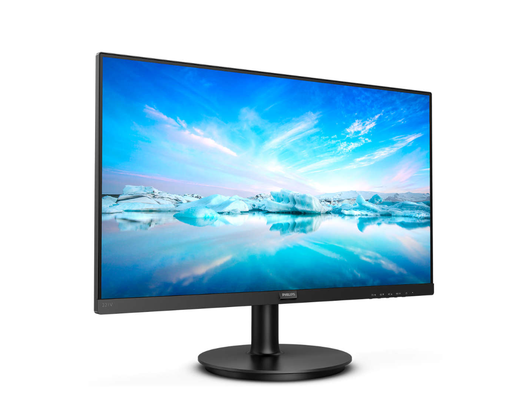 Monitorius Philips V Line 221V8A/00, 54.6 cm (21.5"), 1920 x 1080 pixels, Full HD, LED, 4 ms, Black