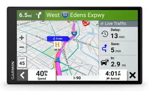 "Garmin DriveSmart 76 EU", MT-S, GPS