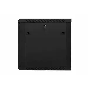 LANBERG WF01-6612-10B "Lanberg" sieninė spinta 19 išardoma plokščia pakuotė 12U/600x600 mm, juoda