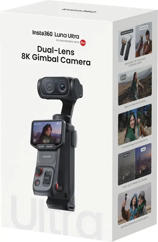 Insta360 Luna Ultra Creator Bundle, cosmic black
