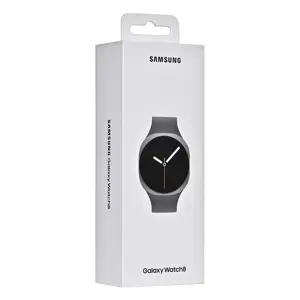 Samsung Galaxy Watch 8 3.3 cm (1.3") AMOLED 40 mm Digital 438 x 438 pixels Touchscreen Graphite Wi-Fi GPS (satellite)