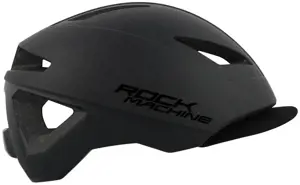 Šalmas Rock Machine Crossride, juodos ir pilkos spalvos, S/M (52-58 cm)