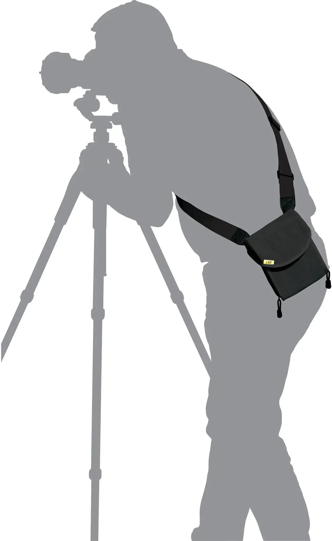 "Lee" filtrų dėklas 10 filtrų, juodas