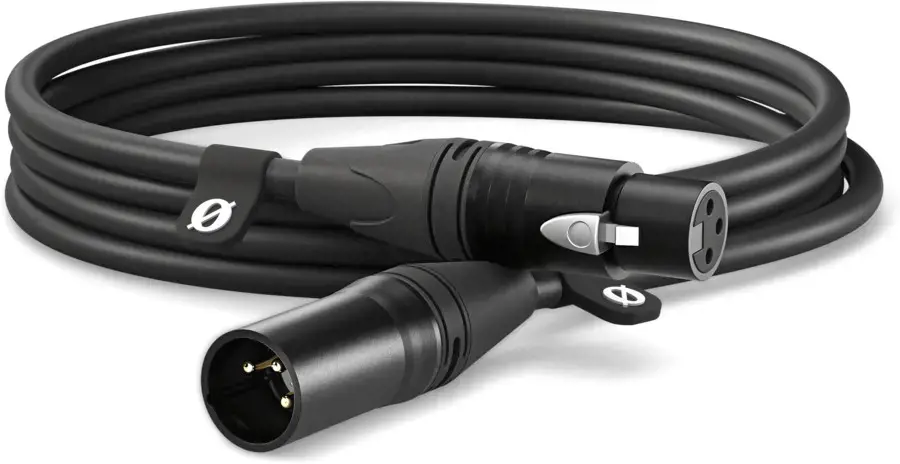 "Rode" XLR kabelis, 3 m, juodas