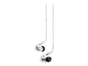 "Shure SE535" ausinės, skaidrios