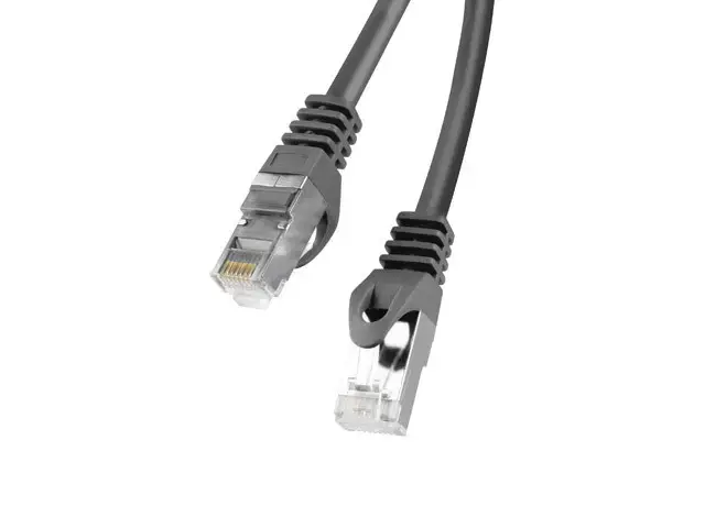 LANBERG PCF6-10CC-0500-BK "Lanberg" jungiamieji kabeliai RJ45 cat.6 FTP 5 m juodos spalvos