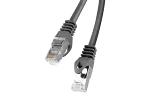 LANBERG PCF6-10CC-0500-BK "Lanberg" jungiamieji kabeliai RJ45 cat.6 FTP 5 m juodos spalvos