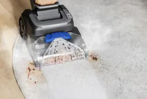 Bissell Carpet Cleaner | PowerWash Hydrosteam | Corded operating | Washing function | 1400 W | Black/Cobalt Blue