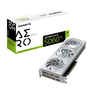 Vaizdo plokštė GIGABYTE GeForce RTX 5060 Ti 8 GB, GDDR7, GV-N506TAERO OC-8GD