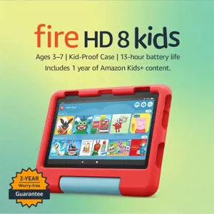 "Amazon Fire HD 8 Kids" 32GB 2022, raudona