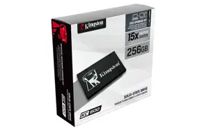 SSD diskas KINGSTON KC600 256 GB, 2.5", SATA 6Gb/s