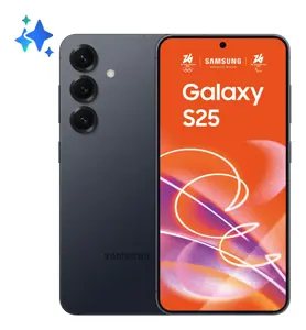 Mobilusis telefonas Samsung Galaxy S25, 128 GB, Juoda