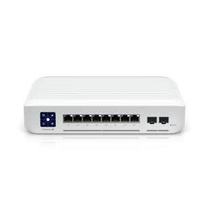 UBIQUITI USW-ENTERPRISE-8-POE UNIFI SWITCH 8x 2.5GB/S RJ45 POE+ 2x 10GB/S SFP+ TOUCHSCREEN IŠ VISO 120W