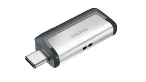 "SanDisk Ultra Dual Drive" USB Type-C atmintinė 64 GB; EAN:619659142056