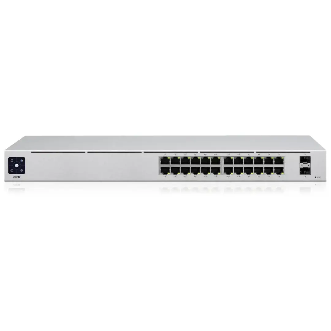 UBIQUITI USW-24-POE Gen2 24 prievadų + 2xSFP+ Gigabit PoE+ UniFi komutatorius