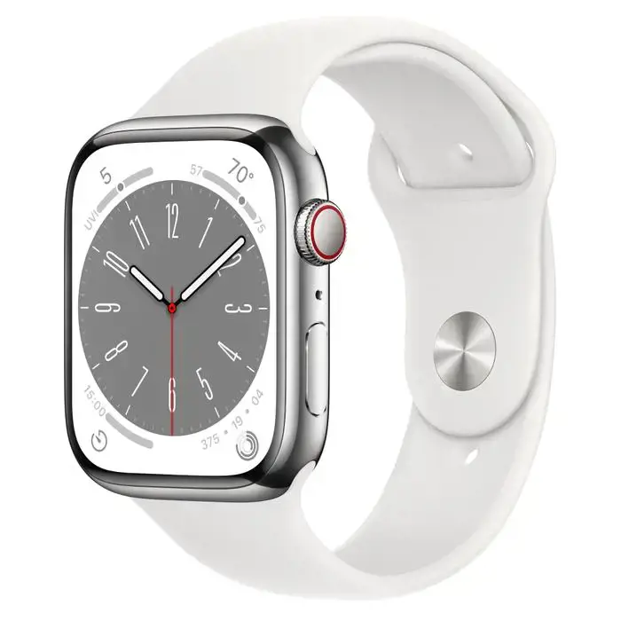 IŠMANUSIS LAIKRODIS SERIES8 41MM CELL./STARL/WHITE S. MNJ53EL/A APPLE