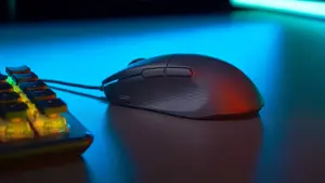 Turtle Beach Pure SEL - Ultra-Light Ergonomic RGB Gaming Mouse, 8K DPI Optical Sensor, Mechanical Switches, Pretension System, Pure PTFE glides, RGB Illumination Black, Right-hand, Optical, USB Type-A, 8000 DPI, Black