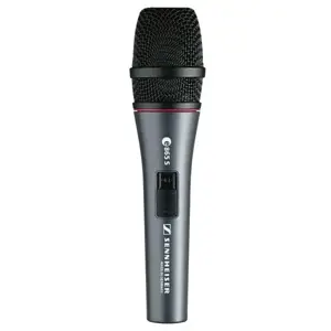 Sennheiser E865-S - supercardioid condenser vocal microphone, version with on/off switch