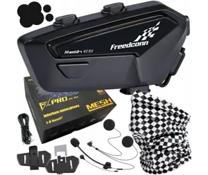 FreedConn FX Pro V2 EU MESH motorcycle intercom