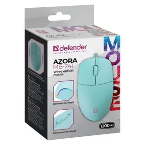 WIRED MOUSE DEFENDER AZORA MB-241 RF MINT 1200dpi 3P