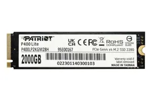 SSD diskas PATRIOT MEMORY P400 Lite 2 TB, M.2