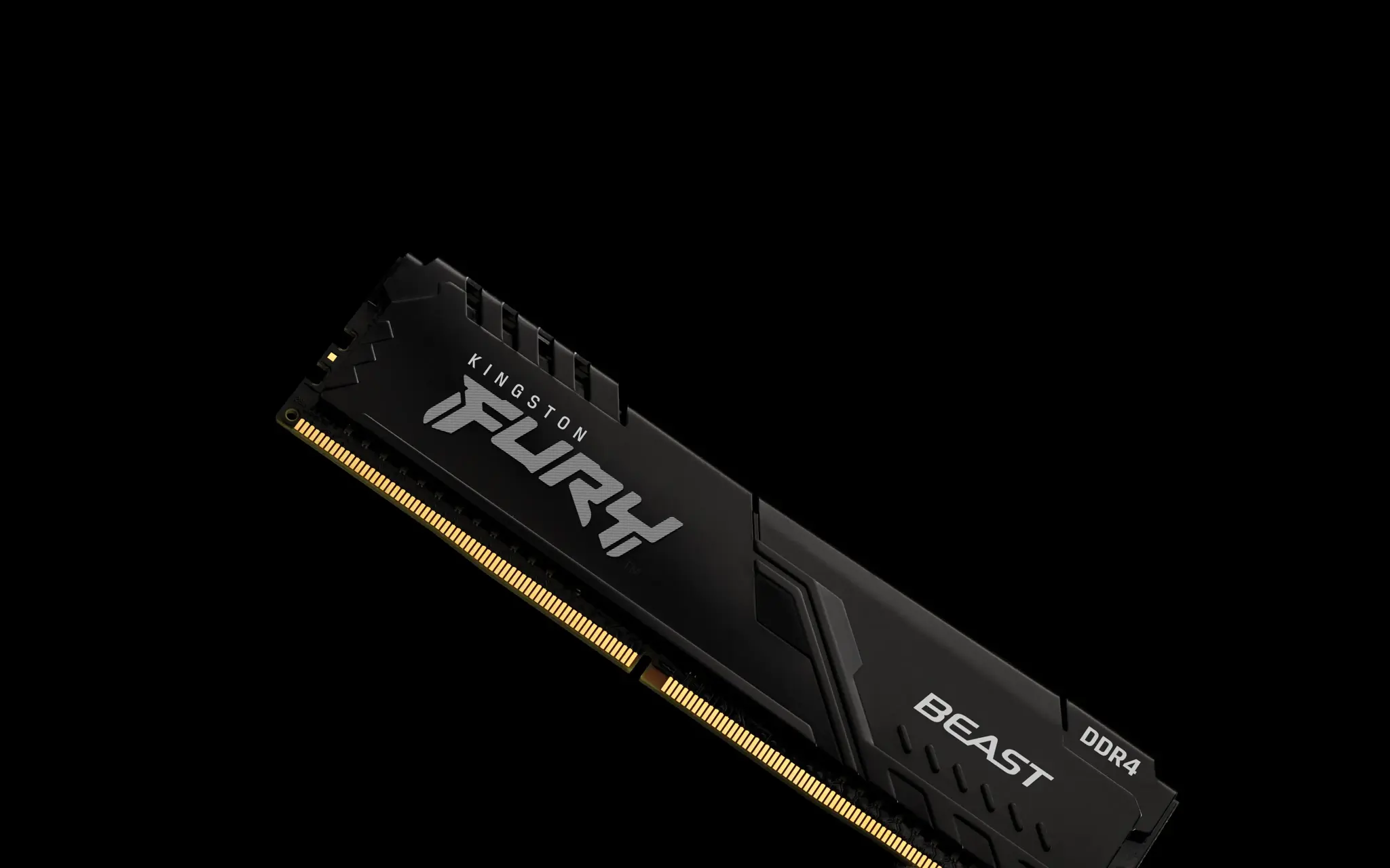 KINGSTON 16GB 3200MHz DDR4 CL16 DIMM 1Gx8 FURY Beast Black