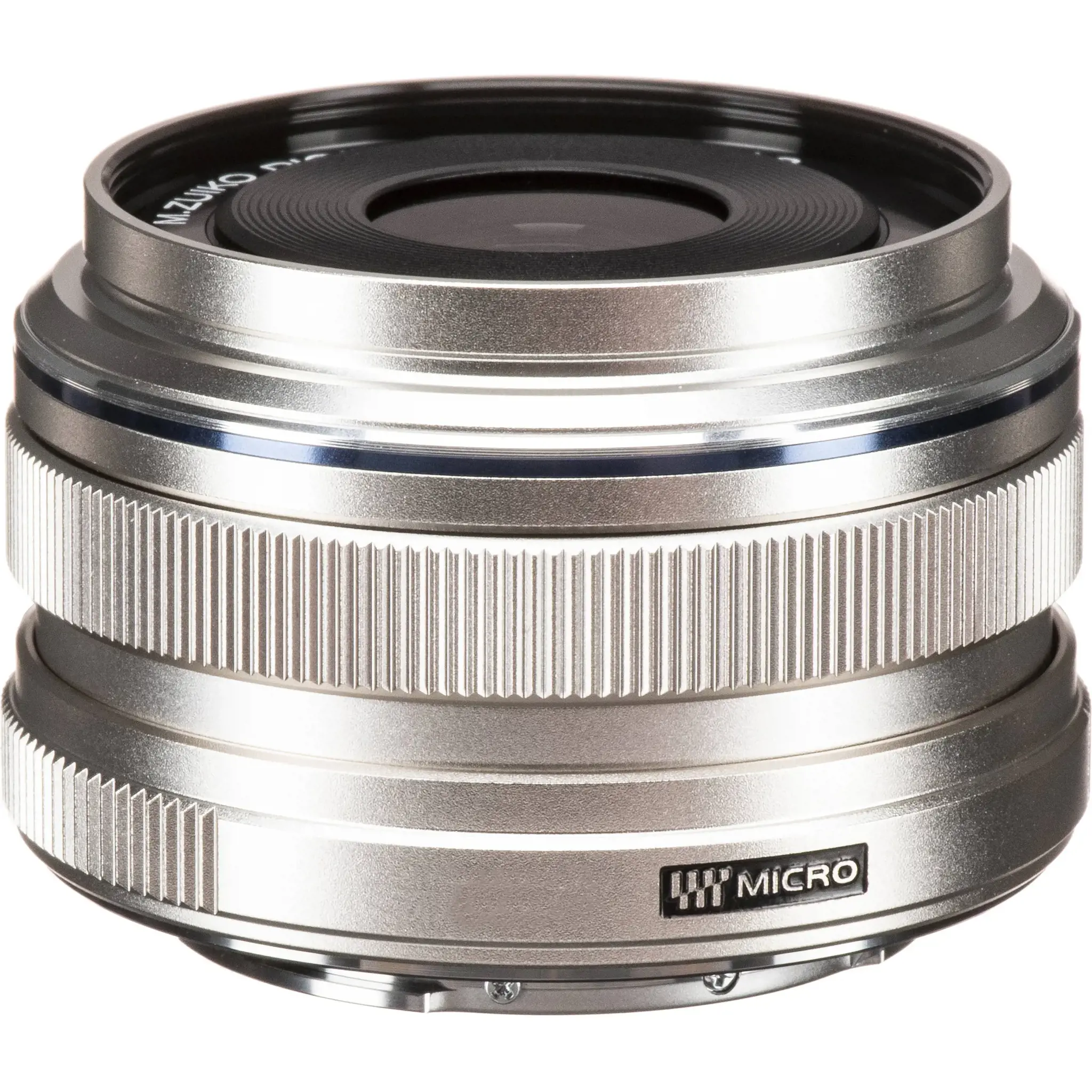 M.Zuiko Digital 17mm f/1.8, silver