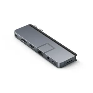 USB šakotuvas "Hyper HD575-GRY-GL