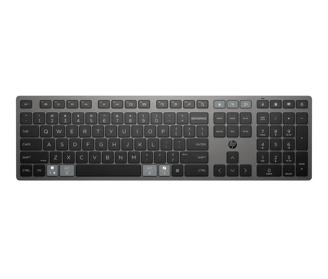 HP 720 Multi-Device Rechargeable Wireless Keyboard