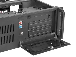 LANBERG SC01-4504-10B LANBERG STOVO TIPO SERVERIŲ VAŽIUOKLĖ ATX 450/10 19/4U