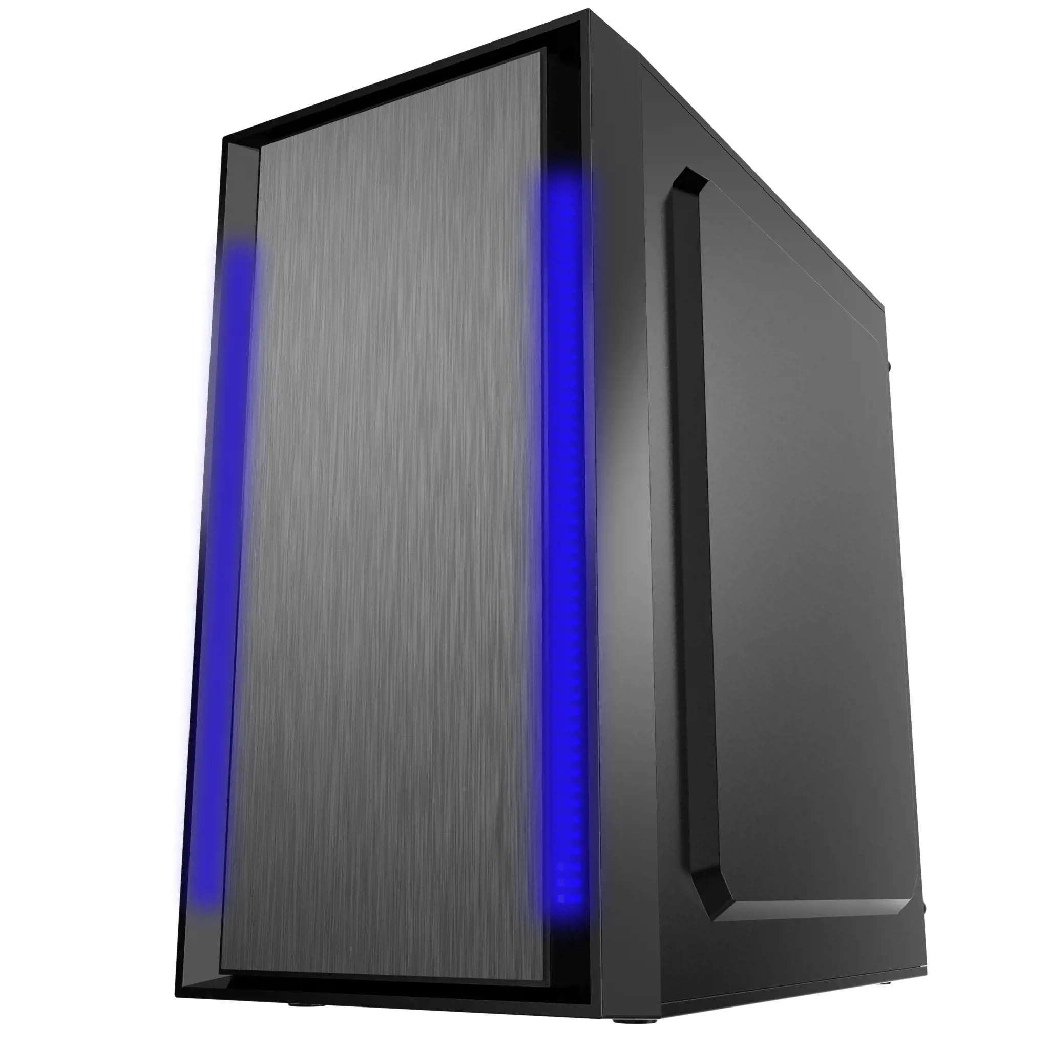 GEMBIRD CCC-FORNAX-960B Gaming design PC case 3 x 12 cm fans blue