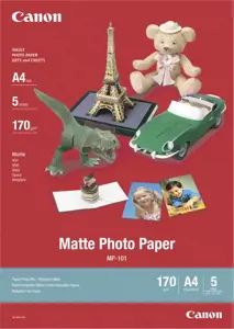 Matinis Fotopopierius Canon, A4, 170 g/m², 5 psl.