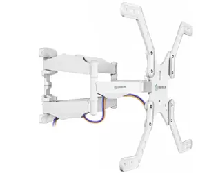ONKRON Monitor desk mount for 37” – 70 Inch LCD LED OLED Screens, White