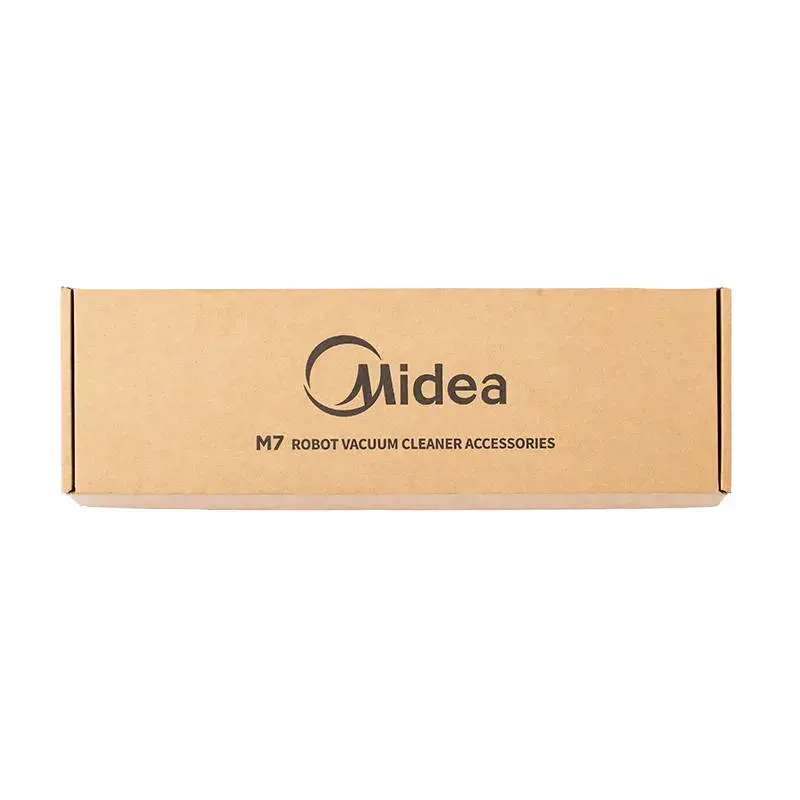 "Midea M7" atsarginių dalių rinkinys 2x šoniniai šepetėliai, 1x valymo šepetys, 2x HEPA, 1x šluostė, 1x ritininis šepetys, tinka dulkių siurbliui-robotui M7