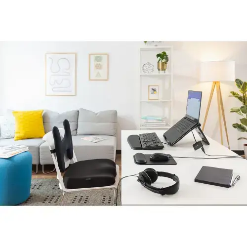 "Kensington" pelė dėžutėje Laidinė, dvipusė, optinė, A tipo USB, 800 DPI, juoda