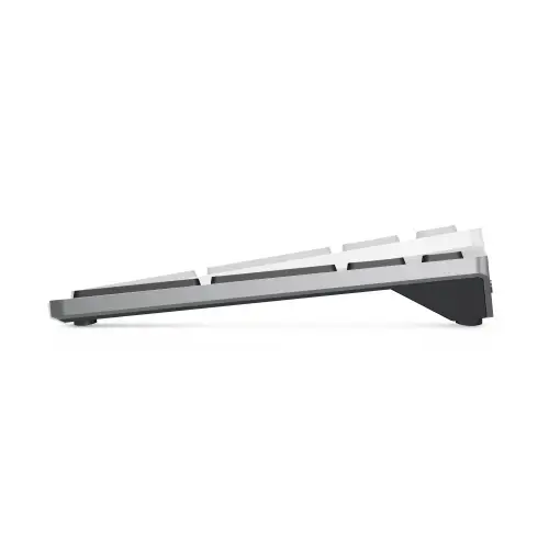 DELL KM7321W, pilno dydžio (100%), RF belaidis + "Bluetooth", QWERTY, pilka, titano spalvos, pelė pridedama