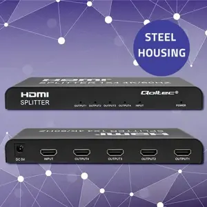 Aktyvus HDMI dalytuvas 4 x HDMI 4Kx2K, 6bps, 60H