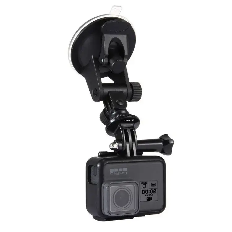Puluz Glass car holder for GOPRO Hero, DJI Osmo Action PU51