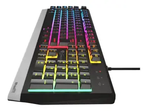 NATEC GENESIS žaidimų klaviatūra Rhod 300 RGB JAV išdėstymas