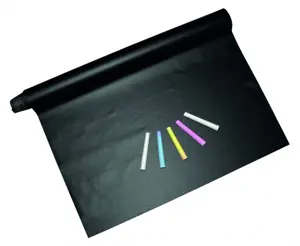 Stanger Lipni juoda plėvelė, tinkanti rašymui kreida 45x200 cm,1 pcs 41000013