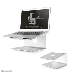 "Neomounts by Newstar" nešiojamojo kompiuterio stovas, Nešiojamojo kompiuterio stovas, sidabrinis, …