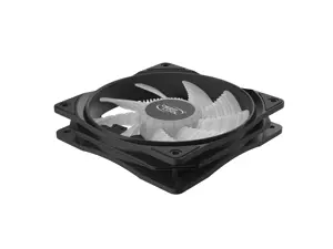 "DeepCool RF120W", ventiliatorius, 12 cm, 1300 aps./min, 21,9 dB, 48,9 cfm, juodas, permatomas