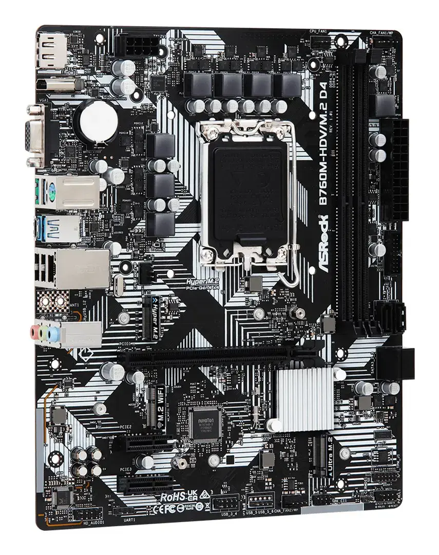 ASROCK B760M-HDV/M.2 D4 Socket 1700 DDR4 mATX