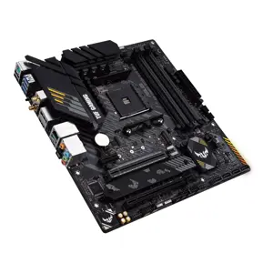 ASUS TUF GAMING B550M-PLUS WIFI II, AMD, "Socket AM4", "AMD Ryzen™ 3", "AMD Ryzen™ 5", "AMD Ryzen™ 7", 3 kartos "AMD Ryzen™ 9", 5 kartos "AMD Ryzen 9", "Socket AM4", DDR4-SDRAM, 128 GB