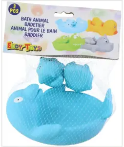 Eddy Toys - Vonios žaislų rinkinys, 3 vnt. (Seal)